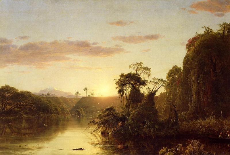 Frederic Edwin Church La Magdalena oil painting picture